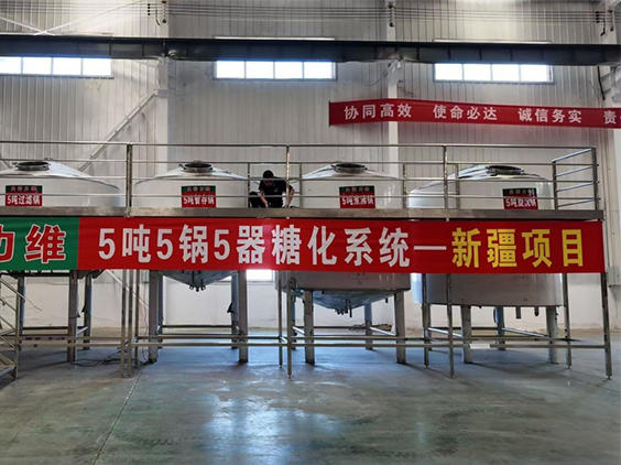平湖精酿啤酒设备厂—5吨精酿啤酒设备—新疆项目